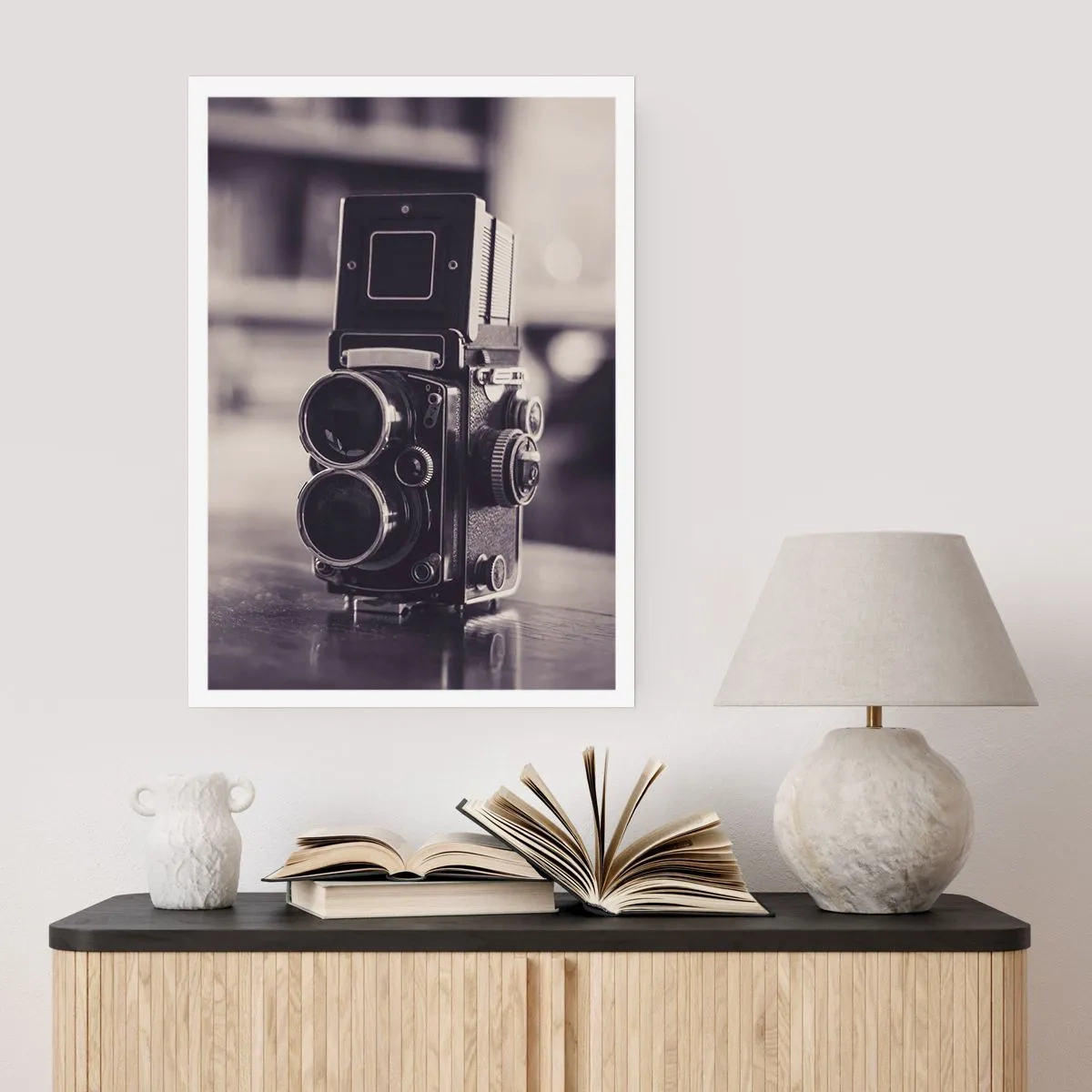 Poster - De magie van oude fotografie - 30x40 cm