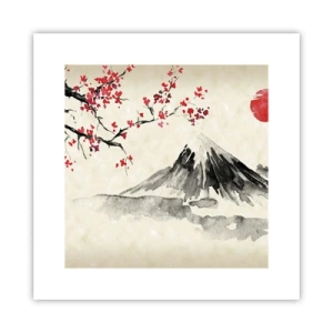 Poster - Houd van Japan - 30x30 cm