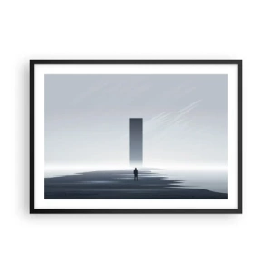 Poster in een zwarte lijst - Kans of bedreiging? - 70x50 cm