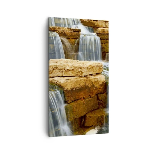 Schilderen op canvas - Trap naar de hemel - 45x80 cm