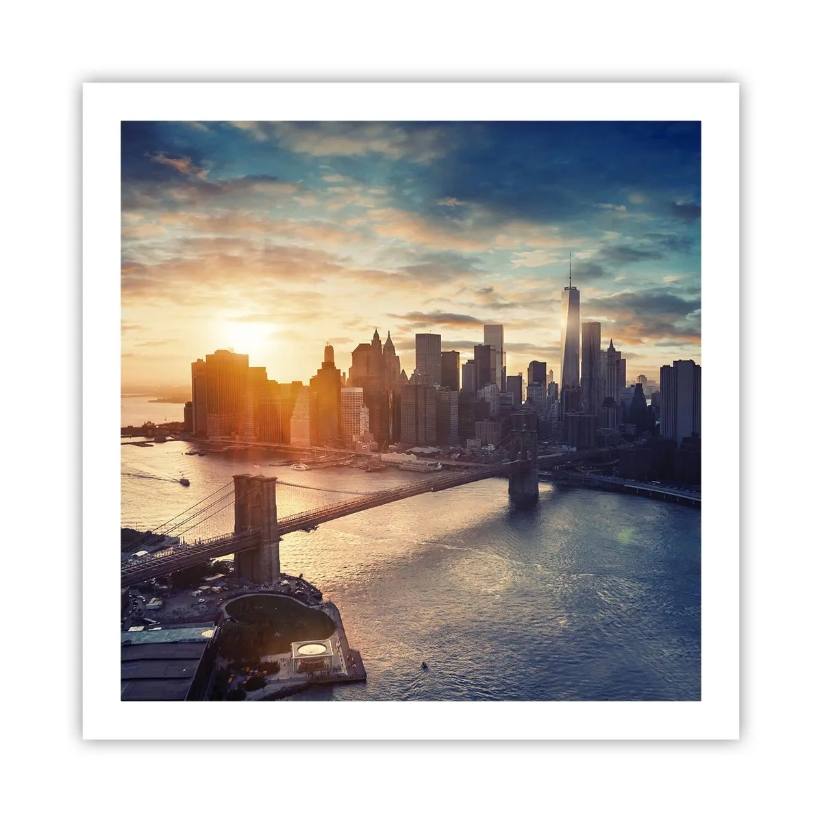 Poster - Westers cultuurmonument - 60x60 cm