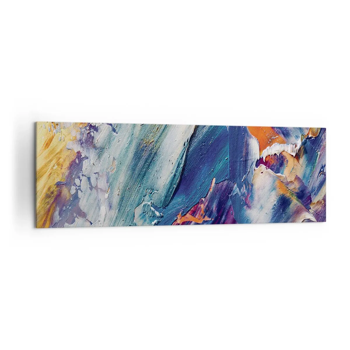 Schilderen op canvas - Kleur verwarring - 160x50 cm