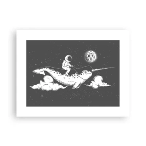 Poster - Ruimte Ruiter - 40x30 cm