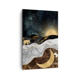 Schilderen op canvas - Eeuwige wetten - 80x120 cm