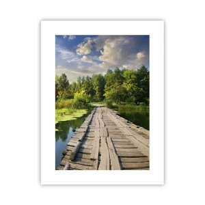 Poster - Zomer, zomer overal - 30x40 cm