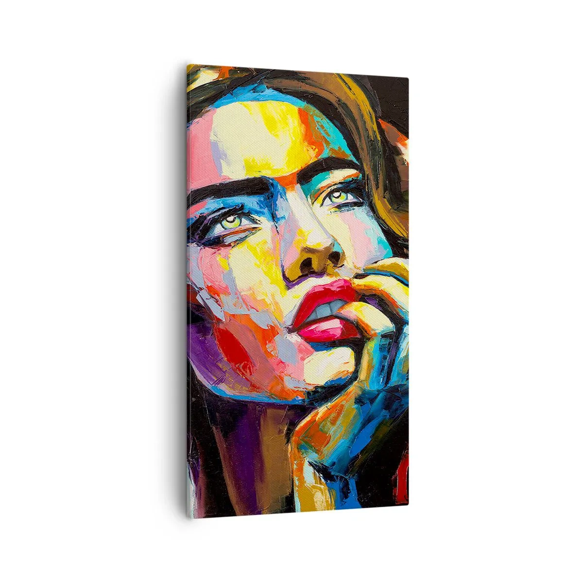 Schilderen op canvas - Dromen vliegen in de lucht als vogels - 55x100 cm