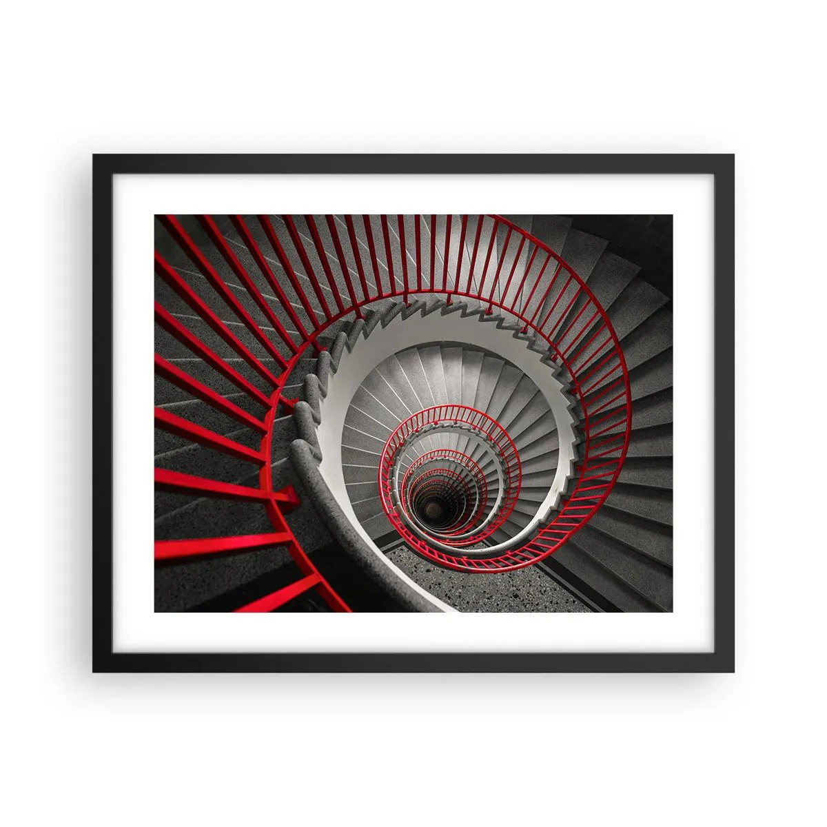 Poster in een zwarte lijst - Architectuur plezier - 50x40 cm