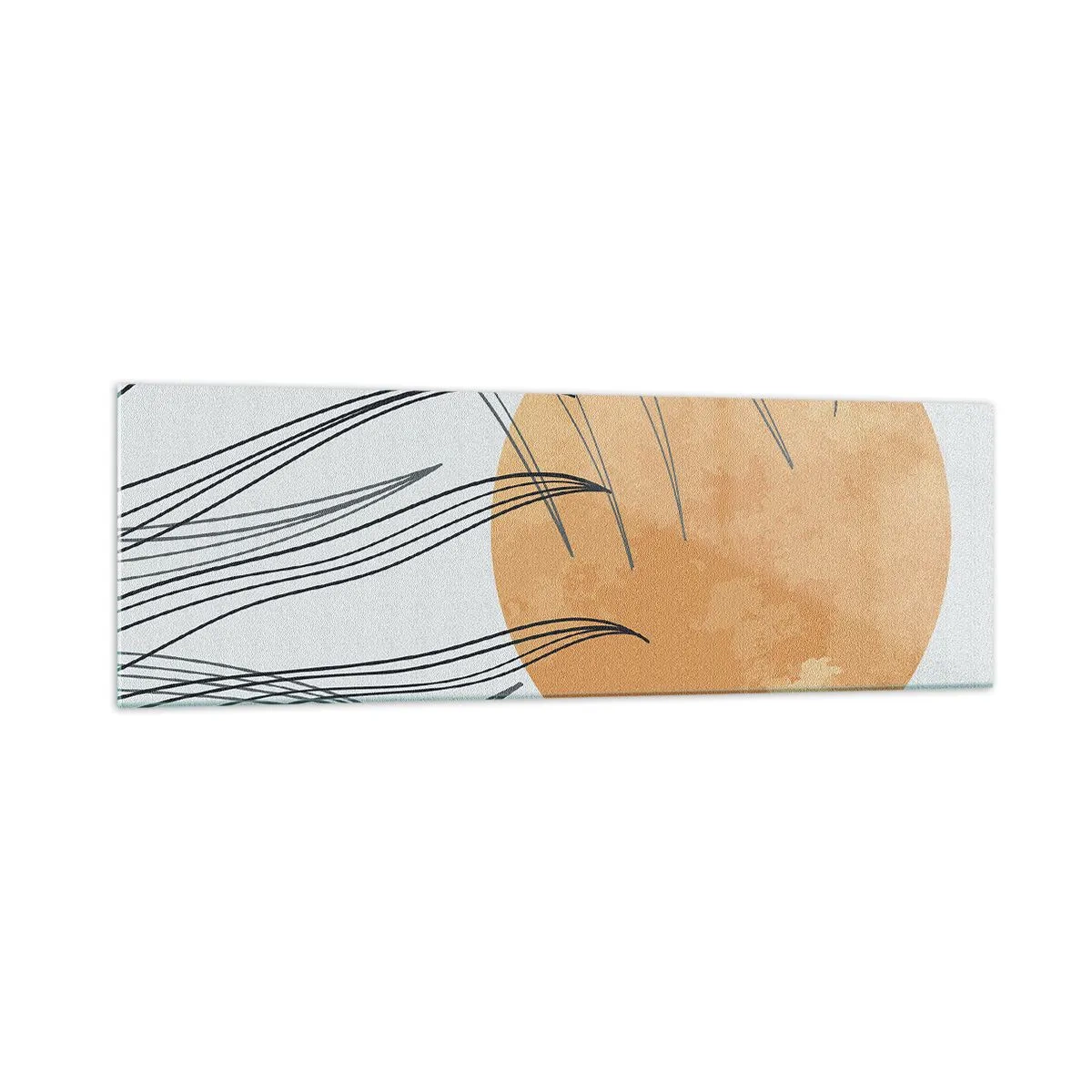 Schilderen op glas - Altijd naar de zon - 160x50 cm