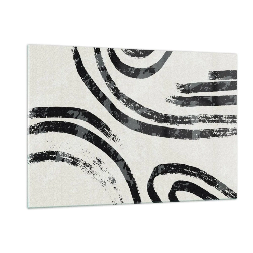 Schilderen op glas - Half gestopt - 120x80 cm