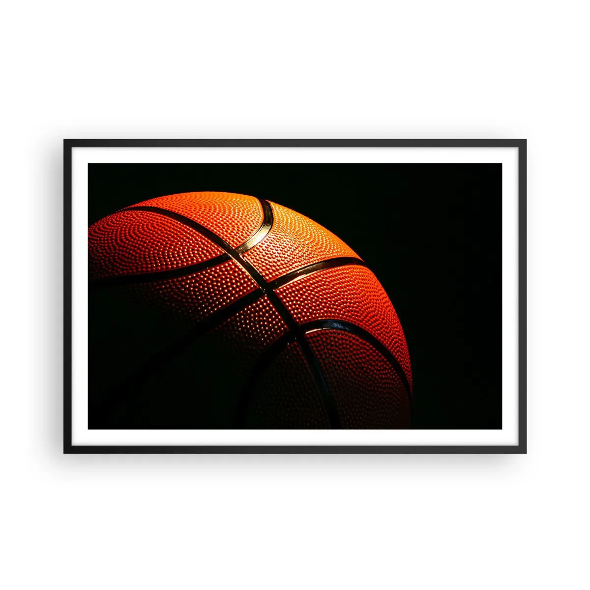 Poster in een zwarte lijst - Mooi als een planeet - 91x61 cm