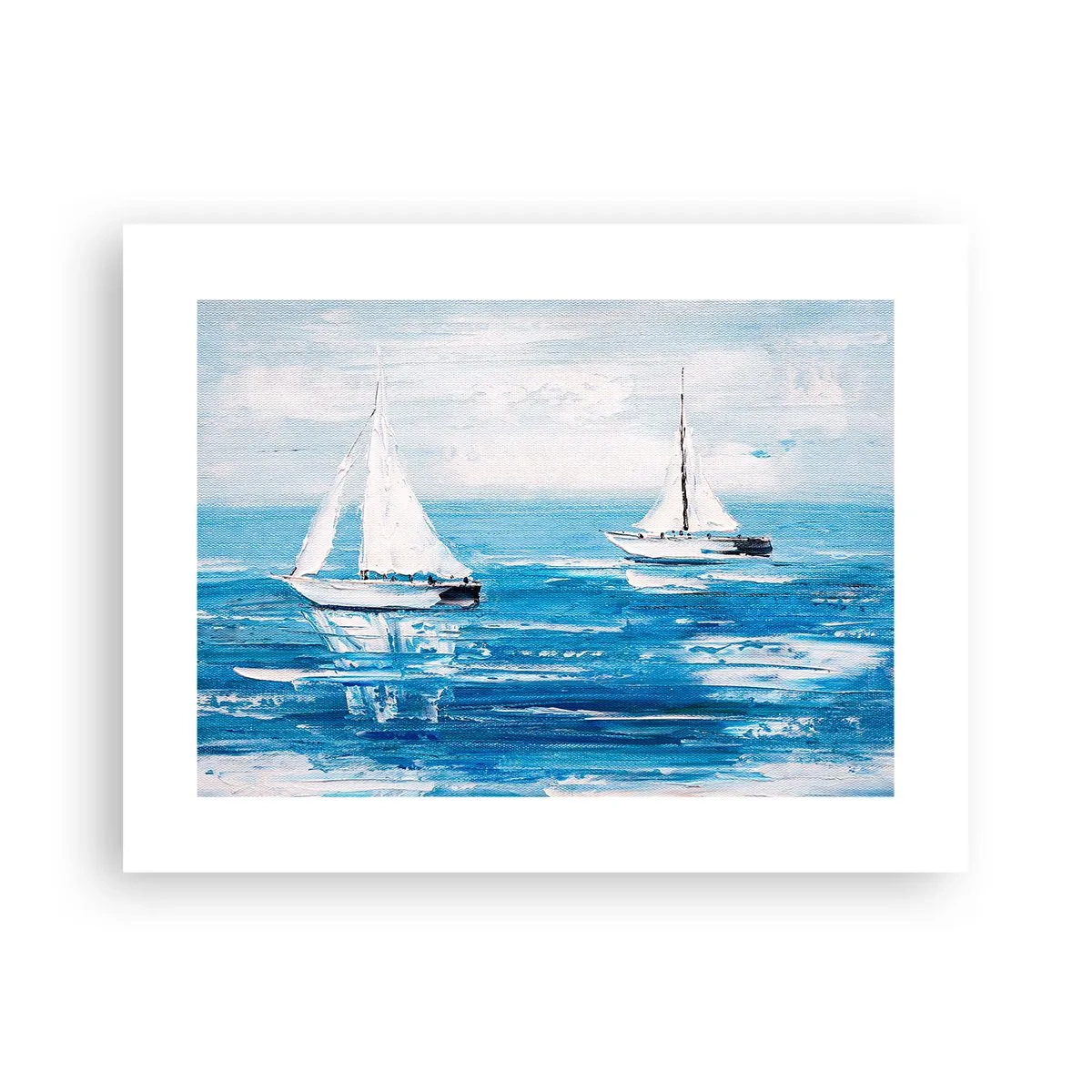 Poster - Met een vriend aan mijn zijde - 40x30 cm