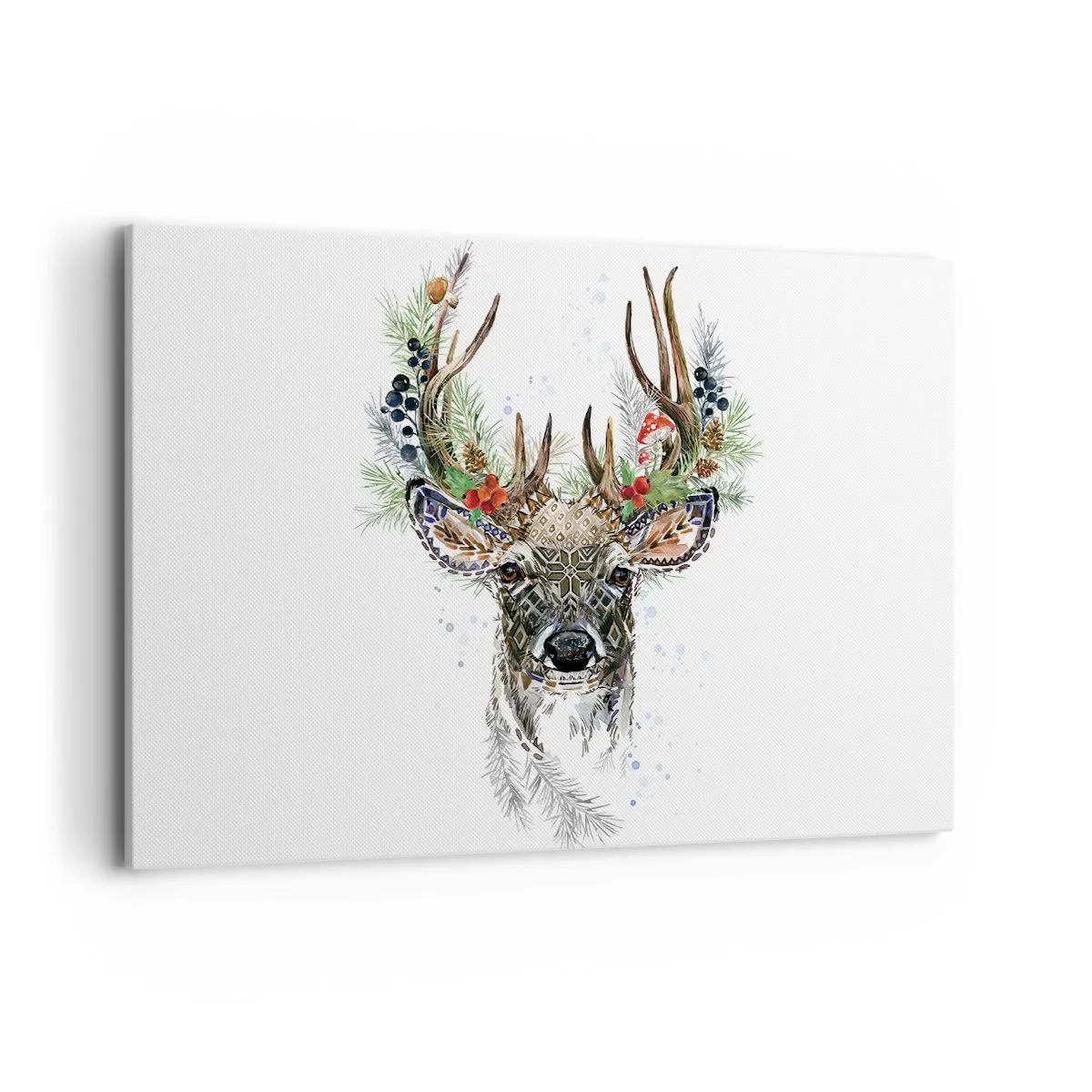 Schilderen op canvas - In een feestelijk gewaad - 120x80 cm