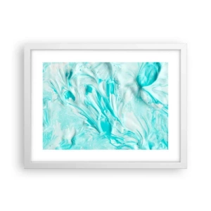 Poster in een witte lijst - Voor altijd samen - 40x30 cm