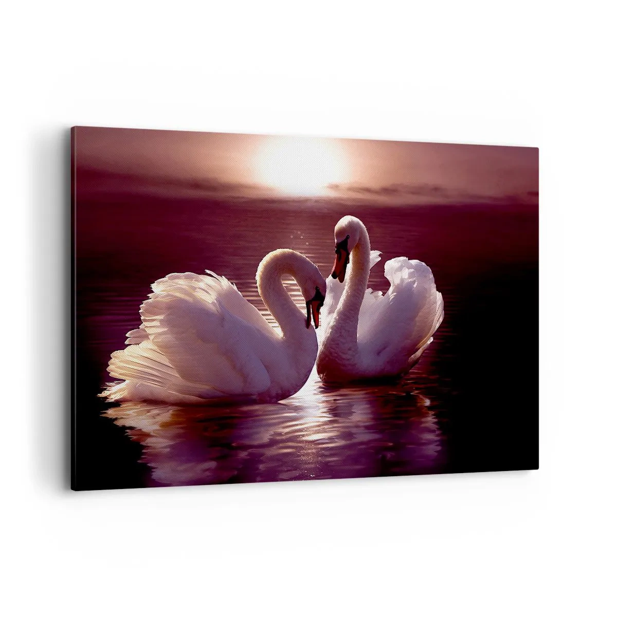 Schilderen op canvas - Tot de dood ons scheidt - 120x80 cm