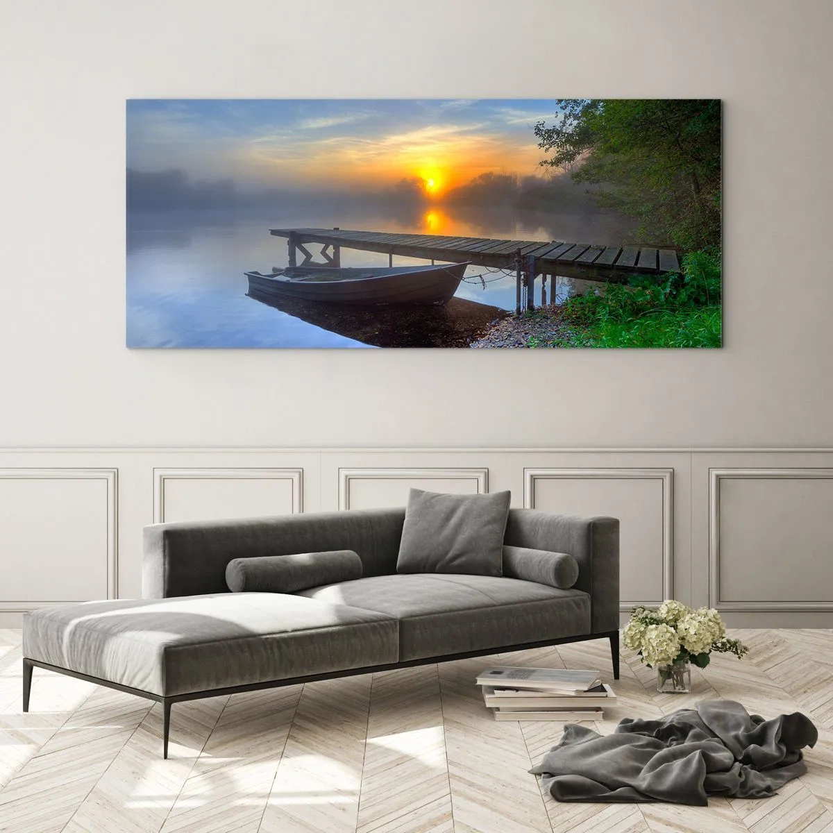 Schilderen op glas - Hoe gewoon verandert in magie - 160x50 cm
