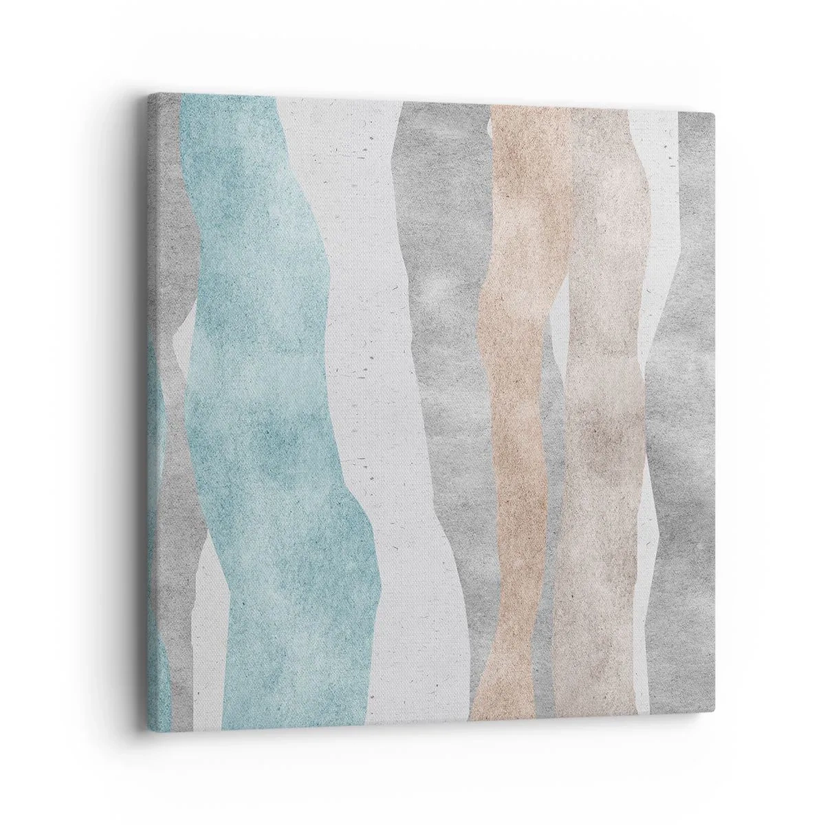 Schilderen op canvas - Een studie van nabijheid - 40x40 cm