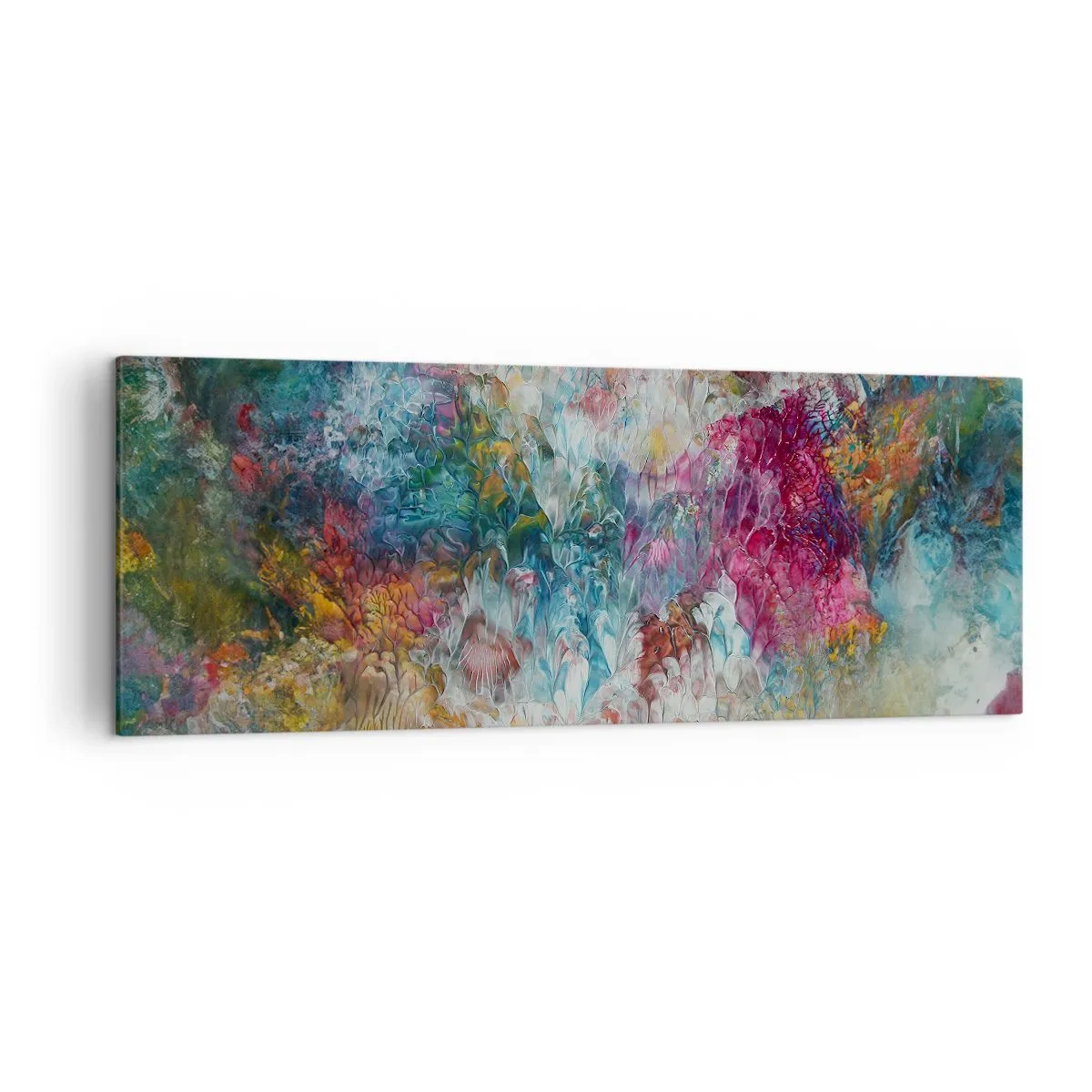 Schilderen op canvas - Volledig in bloei - 140x50 cm