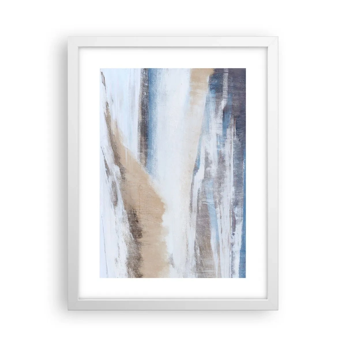 Poster in een witte lijst - Winterse compositie - 30x40 cm