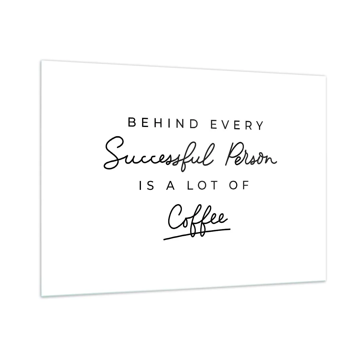 Schilderen op glas - Het geheim van succes - 100x70 cm