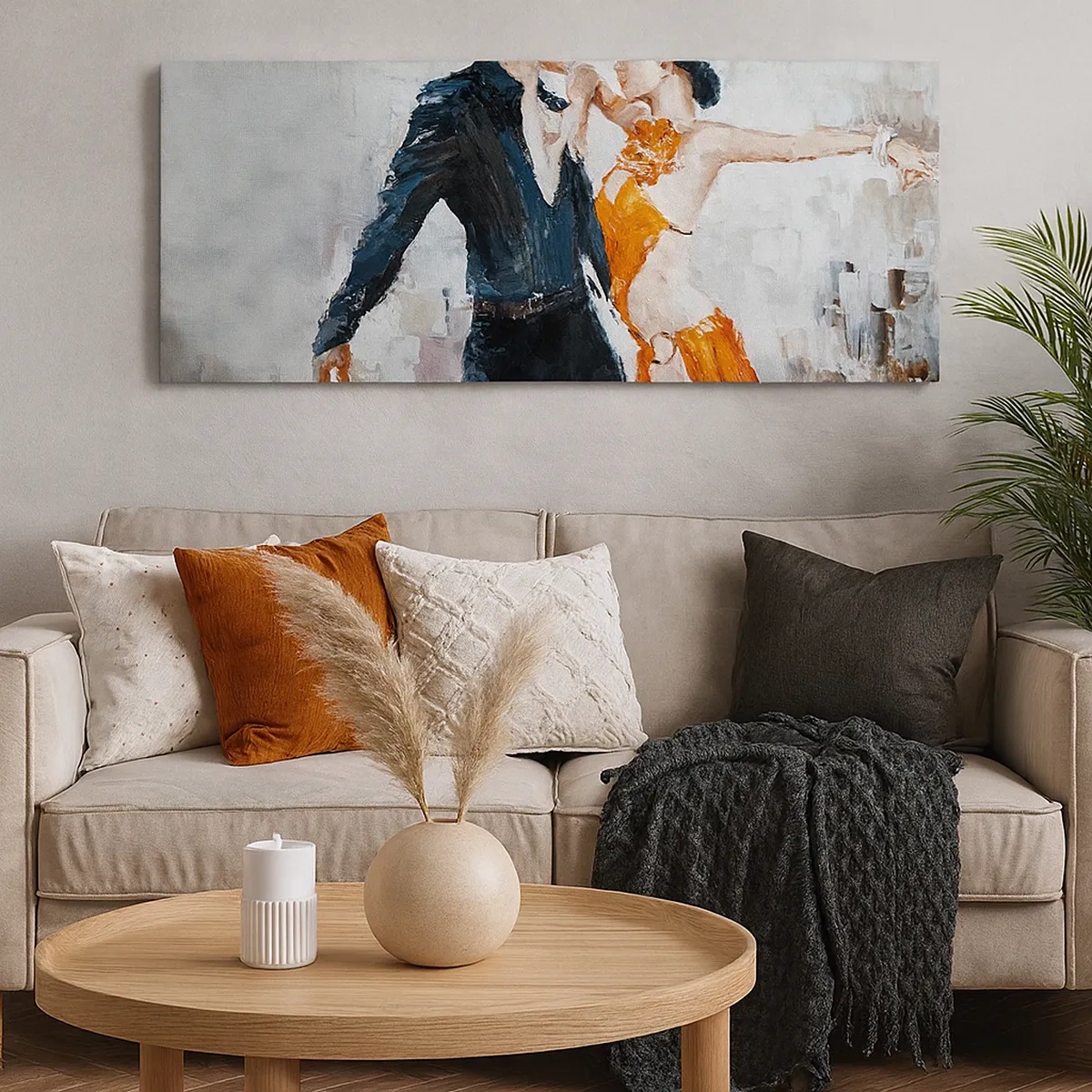 Schilderen op canvas - Dirty dancing - 30x30 cm