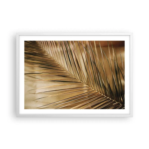 Poster in een witte lijst - Natuurlijke zuilengalerij - 70x50 cm