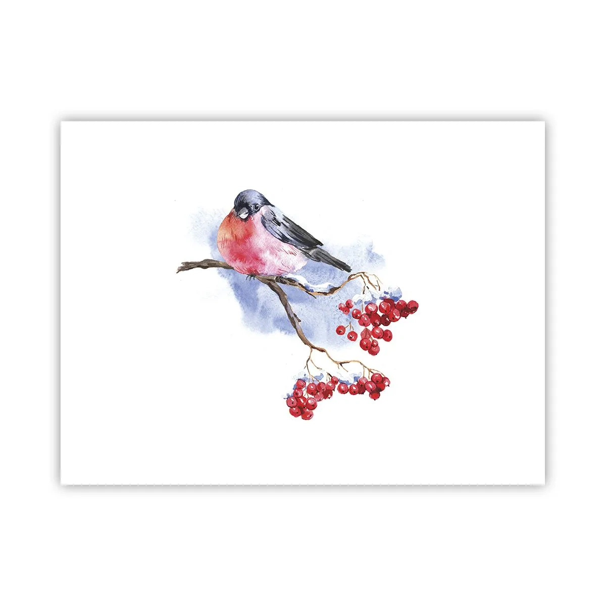 Poster - Winter in kleur - 40x30 cm
