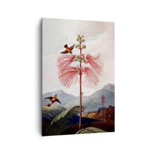 Schilderen op canvas - In een tropisch paradijs - 70x100 cm