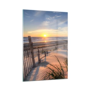 Schilderen op glas - Glans en schaduw van de wind - 50x70 cm