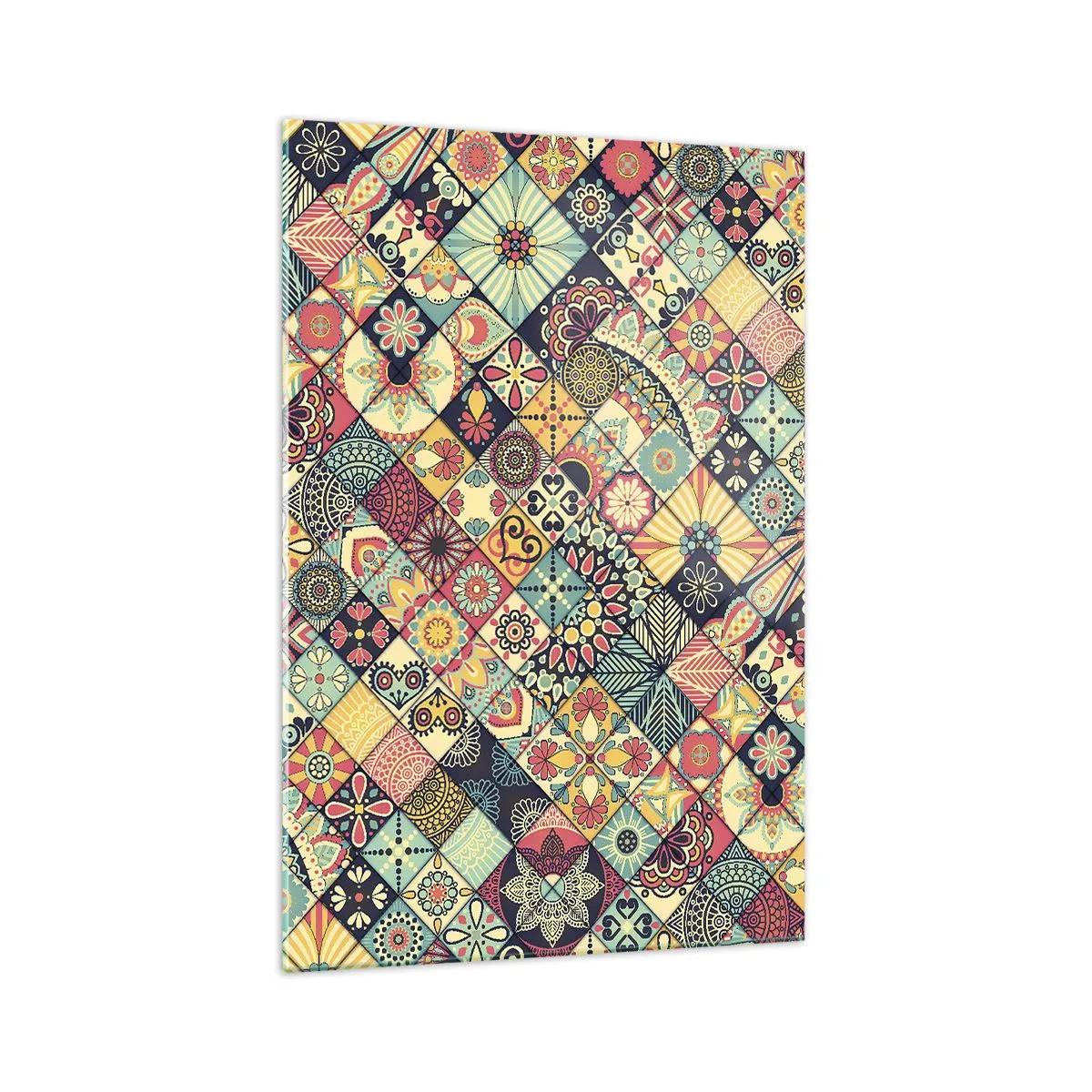 Schilderen op glas - Marokkaanse sfeer - 70x100 cm