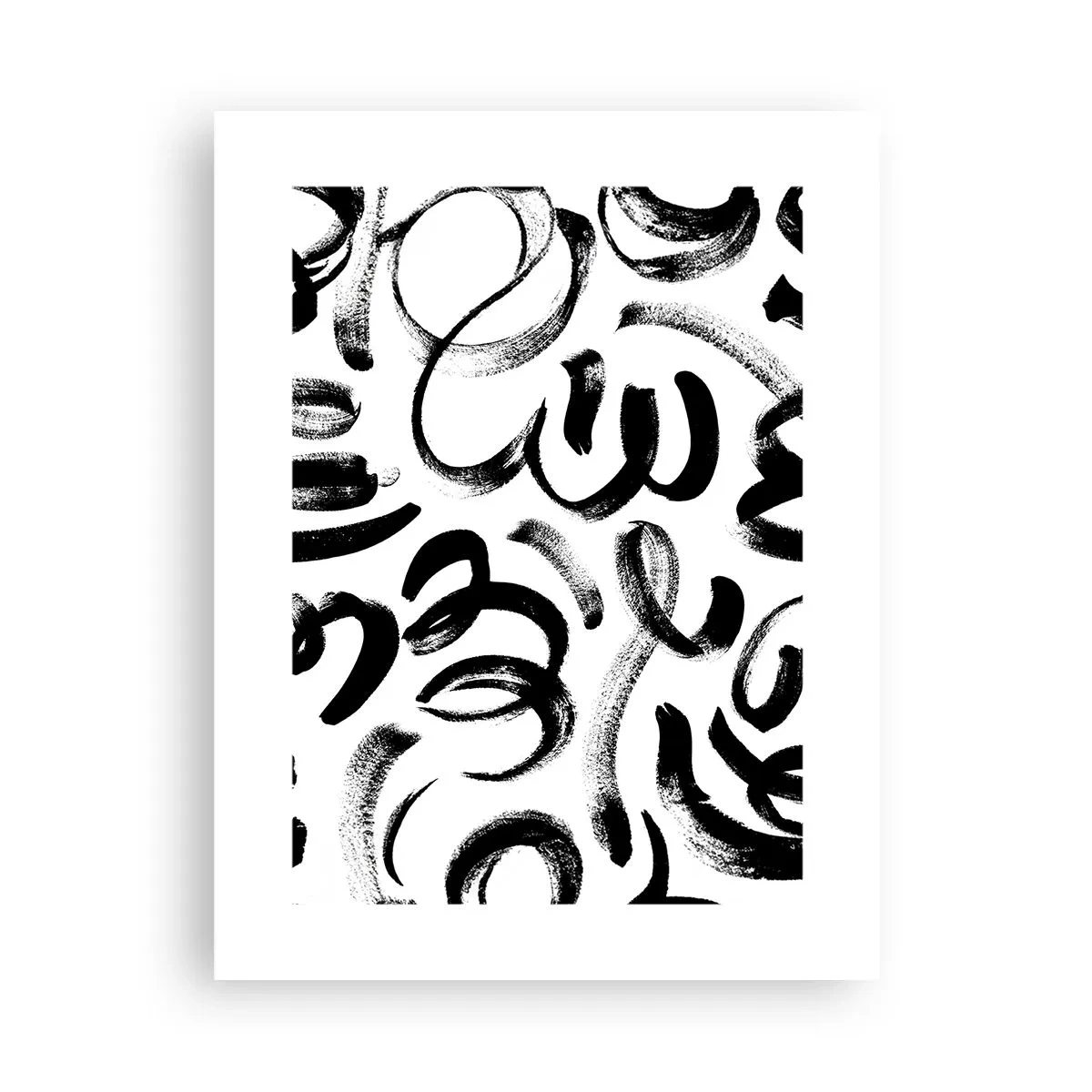 Poster - Zwart op wit - 30x40 cm