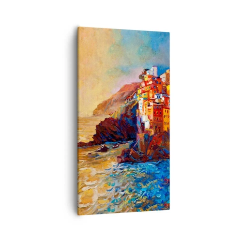 Schilderen op canvas - Italiaanse sfeer - 55x100 cm