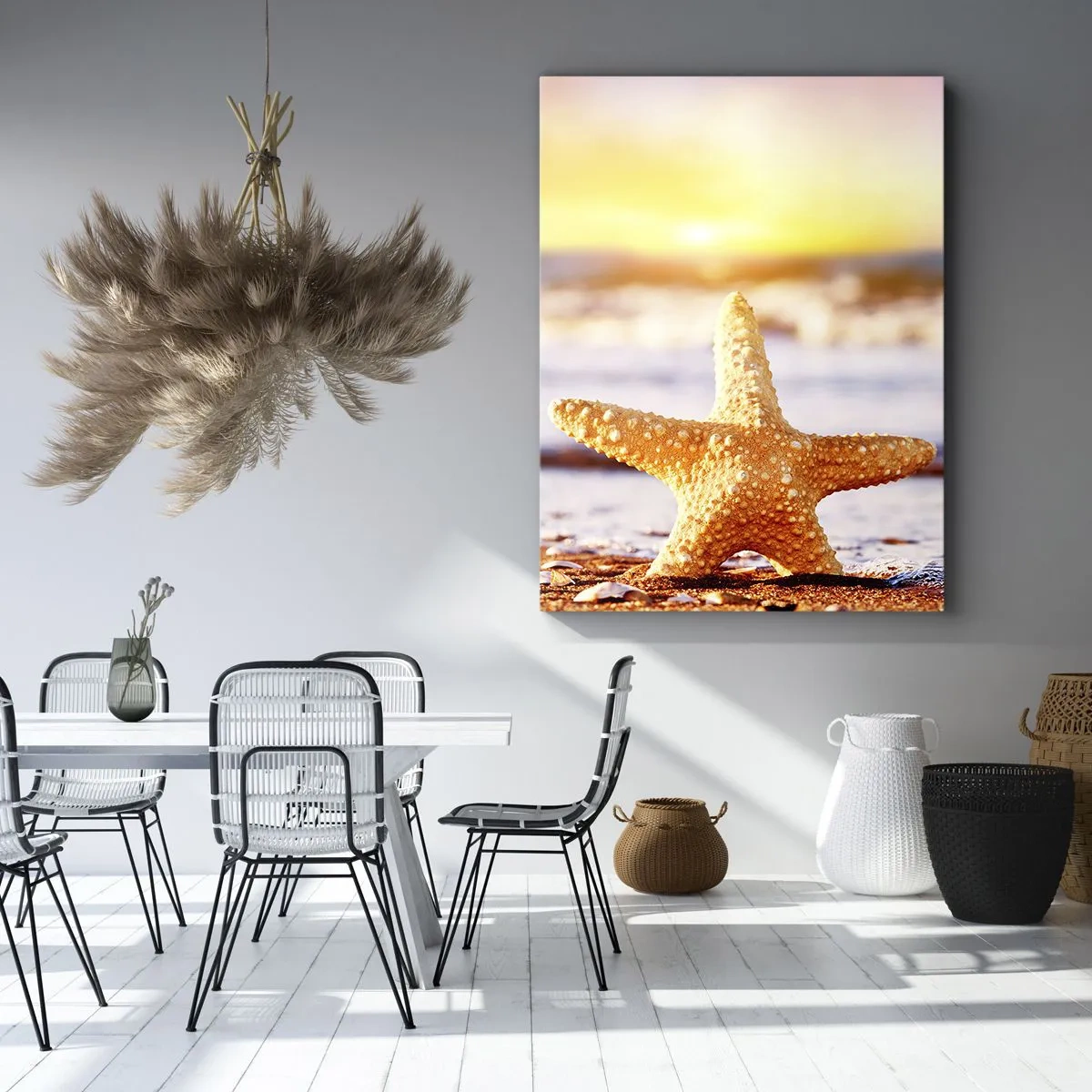 Schilderen op canvas - Een geschenk uit de zee - 45x80 cm
