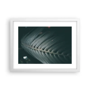 Poster in een witte lijst - De precisie van de natuur - 40x30 cm