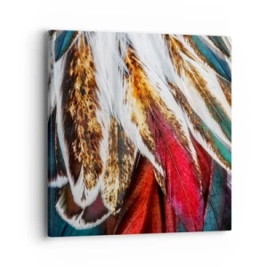 Schilderen op canvas - Geheimen van de vlucht - 40x40 cm