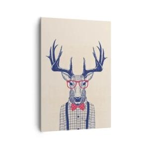 Schilderen op canvas - Een grappig extravaganza - 70x100 cm