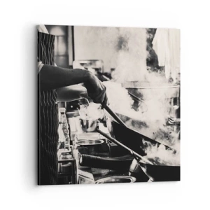 Schilderen op canvas - Alchemie van smaken - 70x70 cm