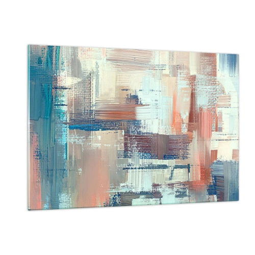 Schilderen op glas - Het licht bereiken - 120x80 cm