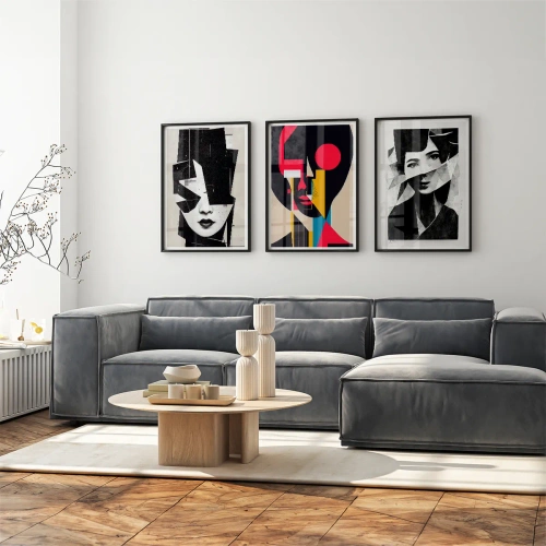 Cubist self-portraits - Inspiratie voor de woonkamer
