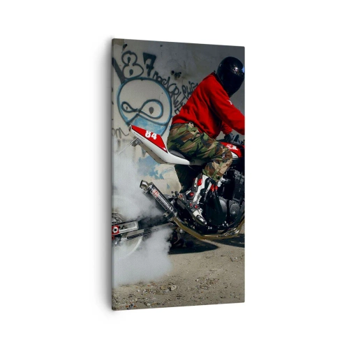 Schilderen op canvas - Achtervolg mij! - 55x100 cm