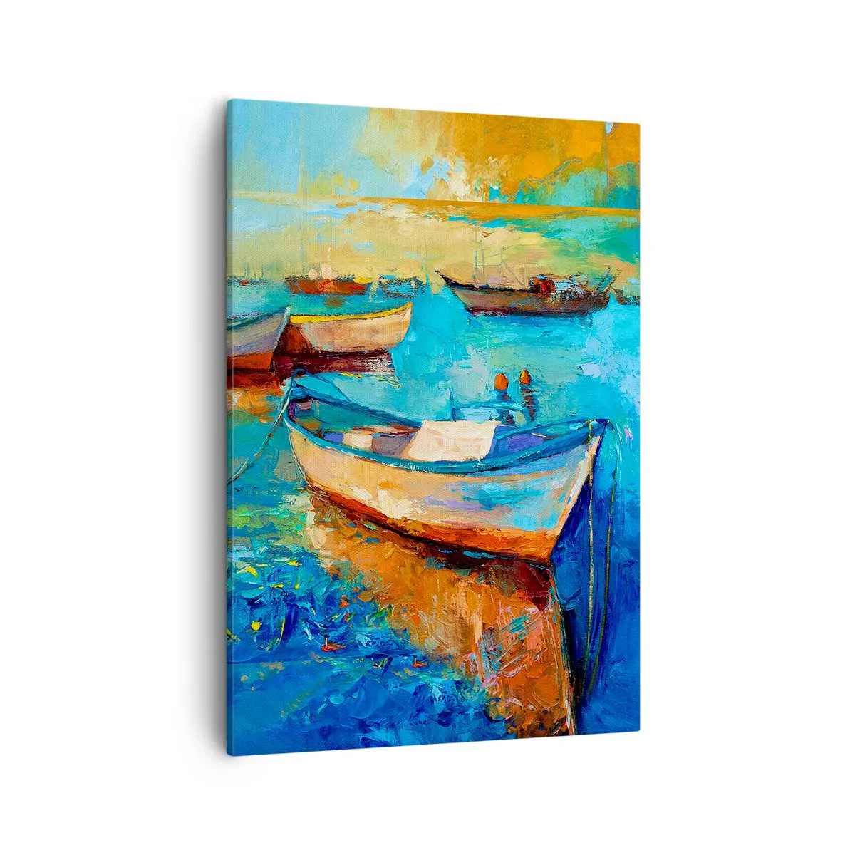 Schilderen op canvas - In de zuidelijke baai - 50x70 cm