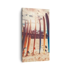 Schilderen op canvas - Weltrusten, zie je morgen - 45x80 cm