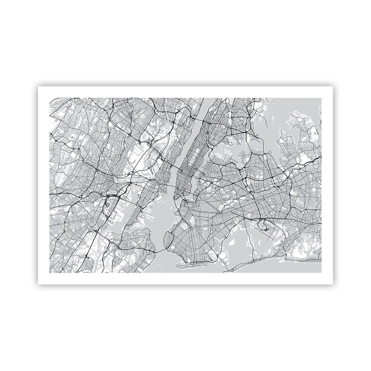 Poster - De anatomie van een metropool - 91x61 cm