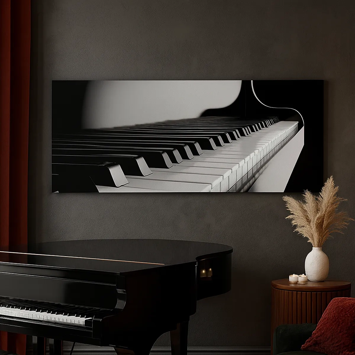 Schilderen op canvas - Harmonie van vormen en kleuren - 30x30 cm