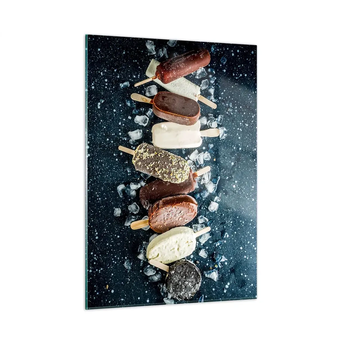 Schilderen op glas - De smaak van hete zomer - 50x70 cm