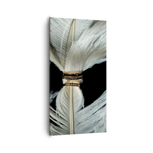 Schilderen op canvas - ... en ik zal je niet verlaten ... - 65x120 cm