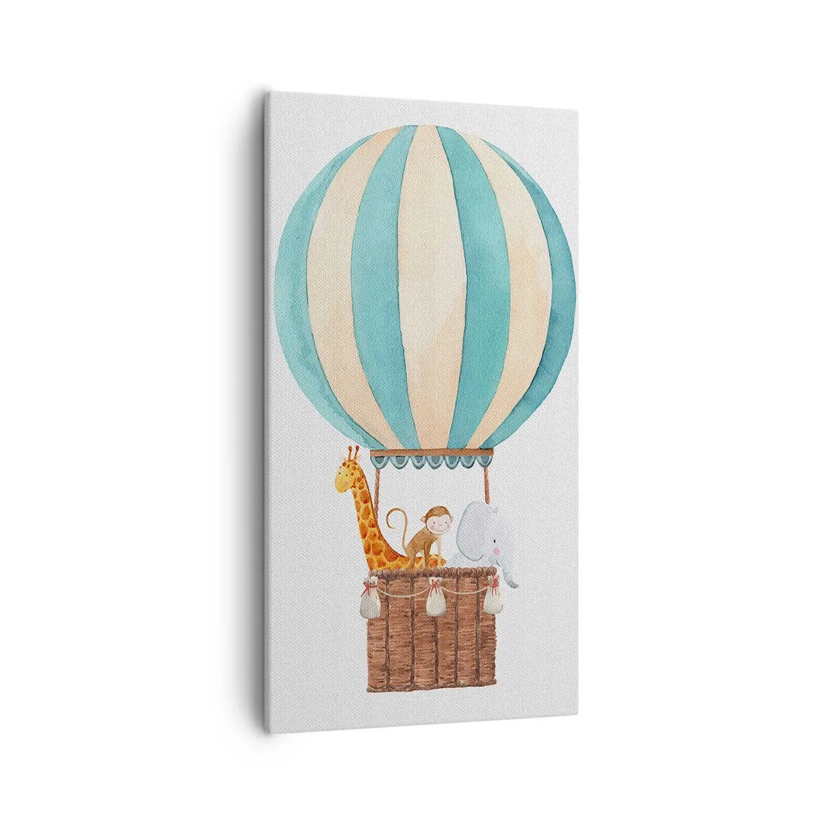 Schilderen op canvas - Fantastische reis - 55x100 cm