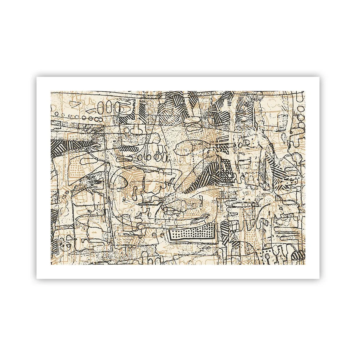 Poster - Het wacht om te worden gedecodeerd - 70x50 cm