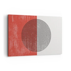 Schilderen op canvas - Op de kop geslagen - 120x80 cm