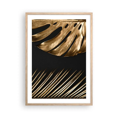 Een poster in een licht eiken lijst - Anders en net zo duur - 50x70 cm