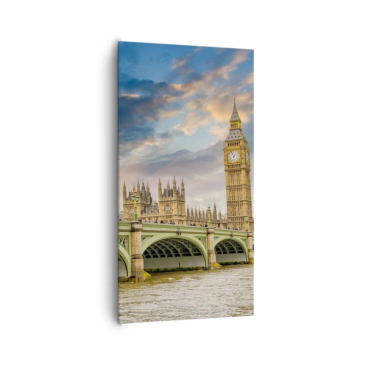 Schilderen op canvas - De tijd stond stil in het rijk - 65x120 cm